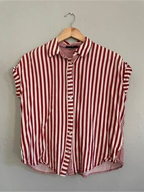 Jane & Delancey | Striped button up shirt
